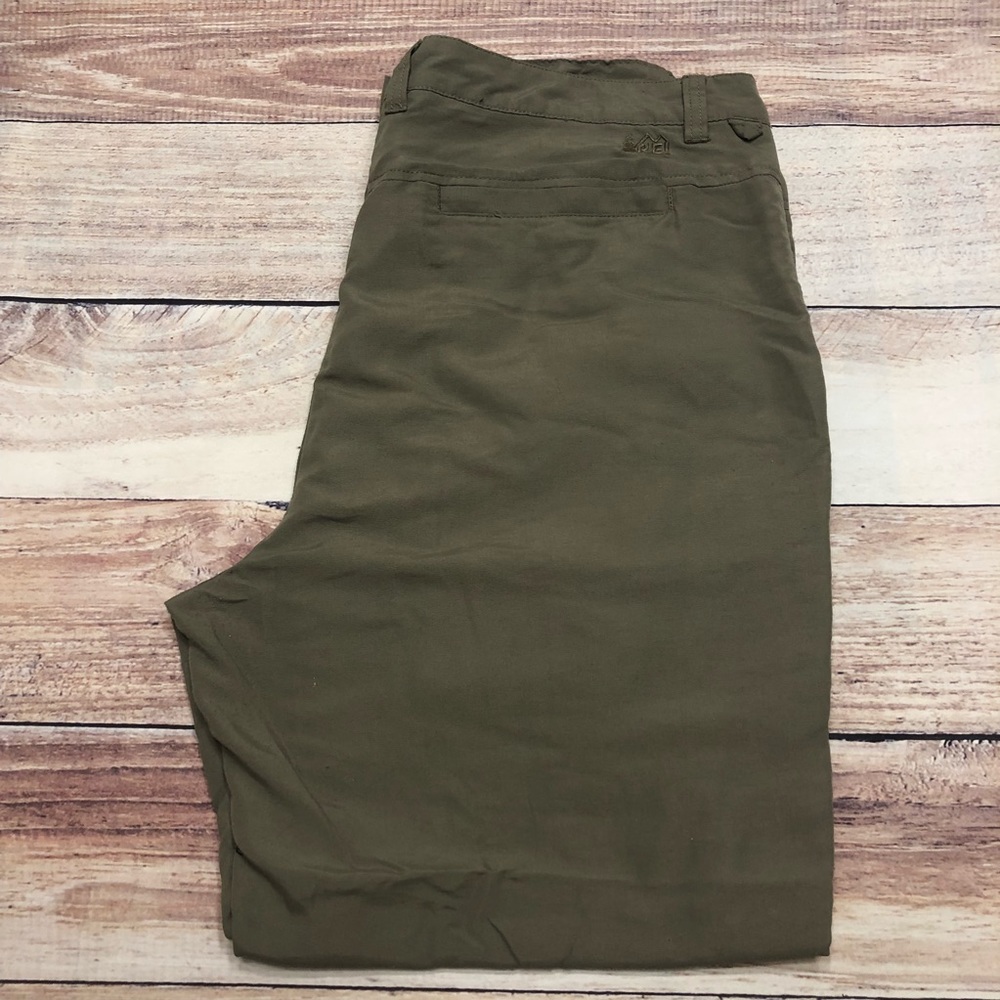 REI Green Outdoor Climbing Hiking Pants 40x32